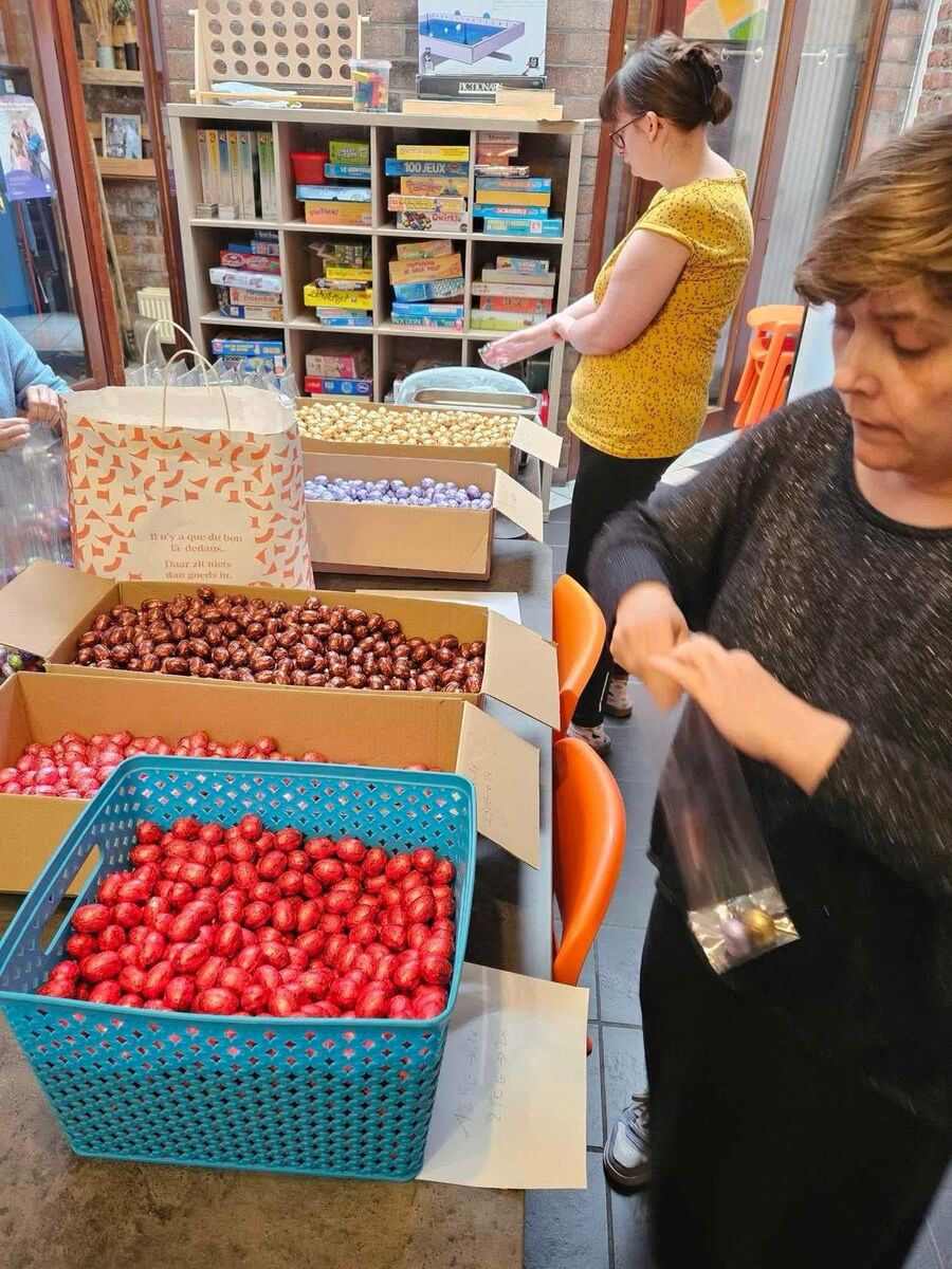 Opération œufs de Pâques du Lions Club Liège Avenir