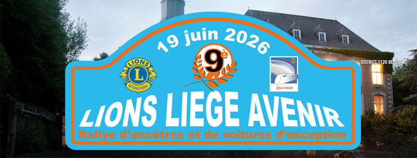 Page Facebook du Lions Club Liege Avenir