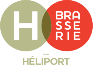 Logo Héliport Brasserie, une étoile au Guide MICHELIN, sponsor du Lions Club Liège Avenir