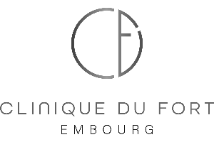 Logo Clinique du Fort Embourg, sponsor du Lions Club Liège Avenir