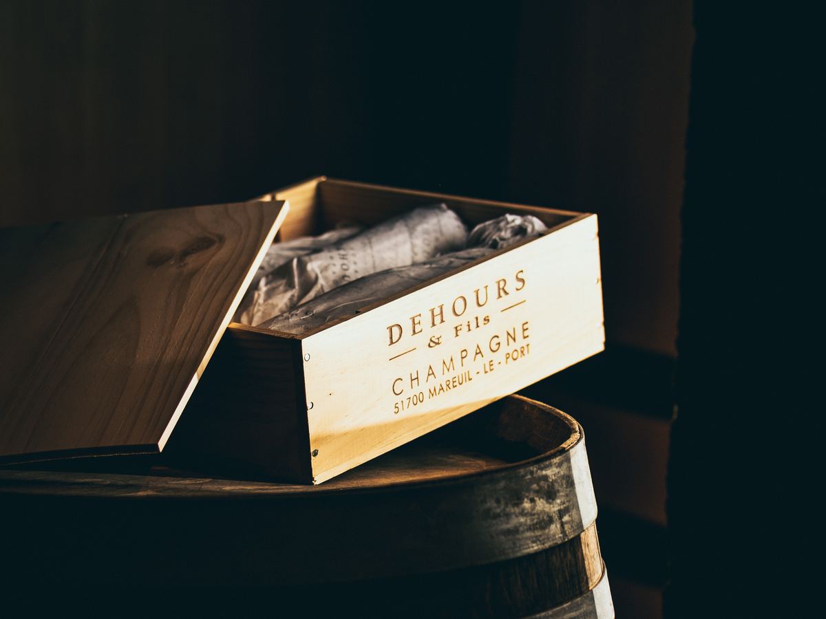 Caisse en bois Dehours et Fils